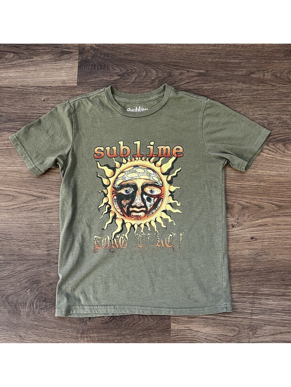 Sublime 40oz. to Freedom Sun Graphic T-Shirt Youth Medium
